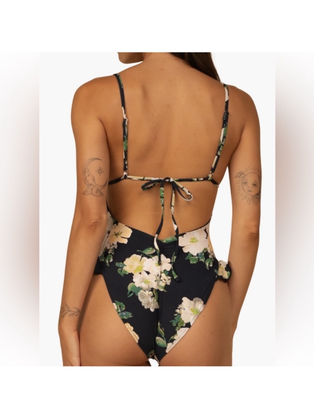 MONTCE Devin Rosa Ruffle One Piece Swimsuit - Picture 3 of 8